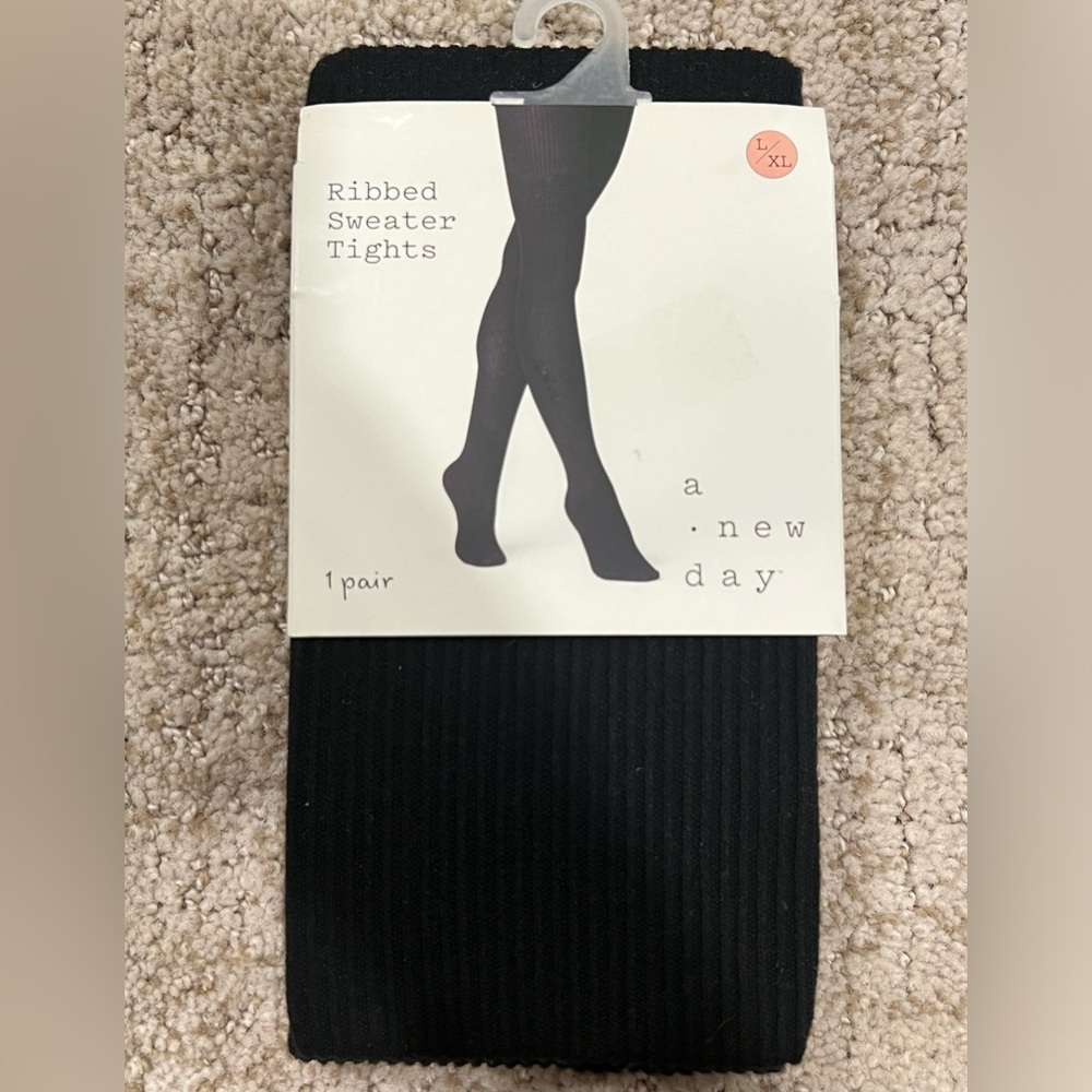 A New Day Ribbed Sweater Tights